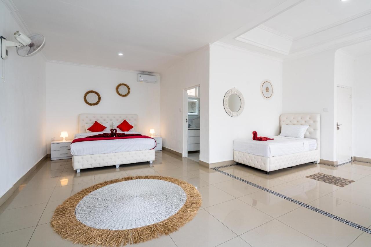 Luxury Minimalist Villa White Angel In Seminyak Exteriör bild